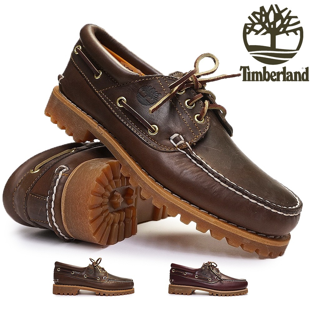 メンズ デッキシューズ AUTHENTICS 3 EYE Classic Lug オイルレザー モカシン