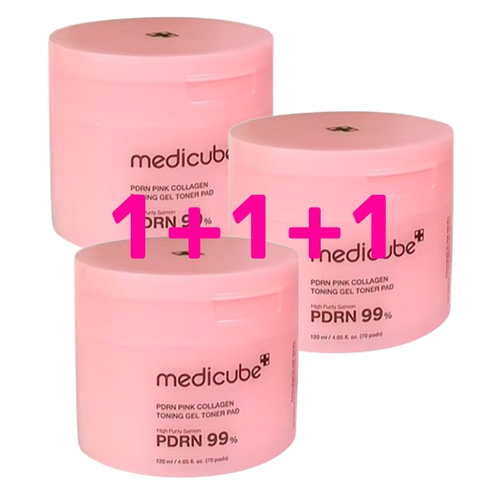 PDRNピンクコラーゲンゲルトナーパッド, 70枚, 3個