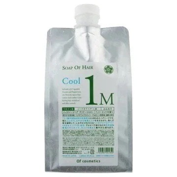 [国内正規品] オブ・コスメティックス ソープオブヘア 1-M 1000ml(リフィル） Of cosmetics フケ かゆみ 毛髪補修 大豆 エンドウ豆 タンパク ハリ コシ セラキュート 8,486円