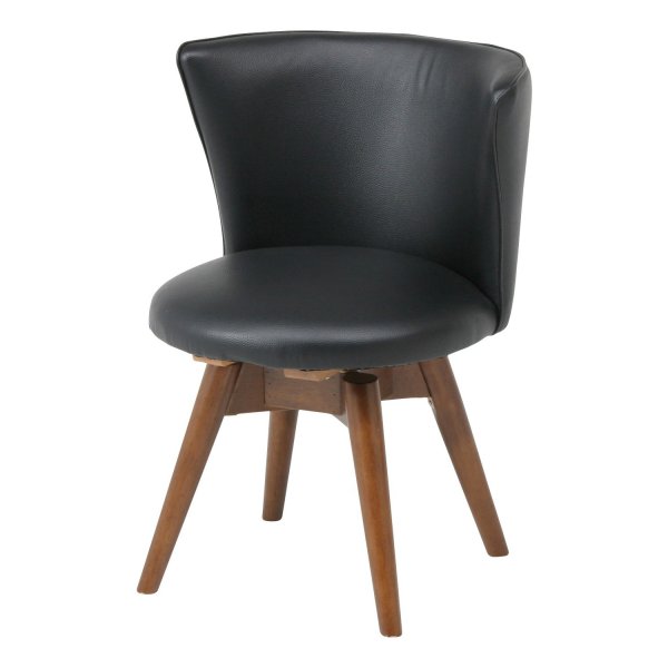 ダイニングチェアー クラム ウエンジ／ブラック イス 椅子 チェア おしゃれな椅子