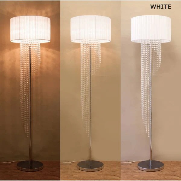 フロアライト 照明 電球 家具 インテリア 置照明 フロアランプ ALINA 3灯 上品