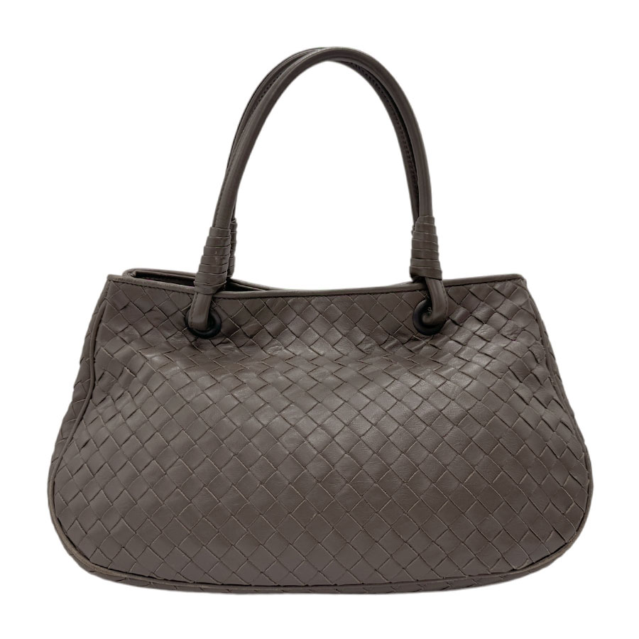 ボッテガヴェネタ BOTTEGAVENETA ハンドバッグ イントレチャート レザー カーキ レディース z2830
