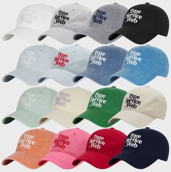 TYPE SERVICE/Web Cap/ユニセックス/17カラー