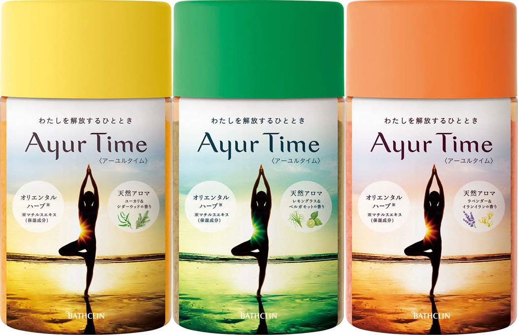 バスクリン 【3種セット】アーユルタイム 720g