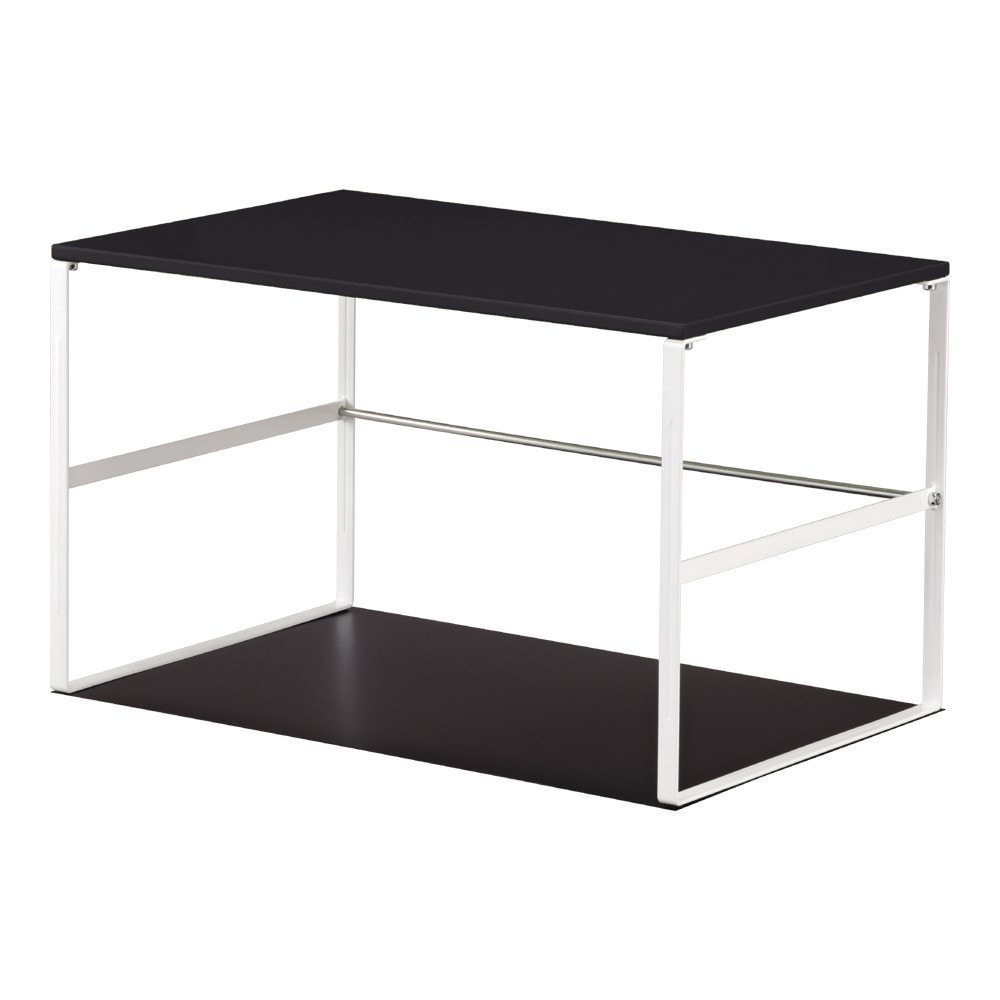 （まとめ買い）机下台 520mm 黒 A-7360-24 [x3]