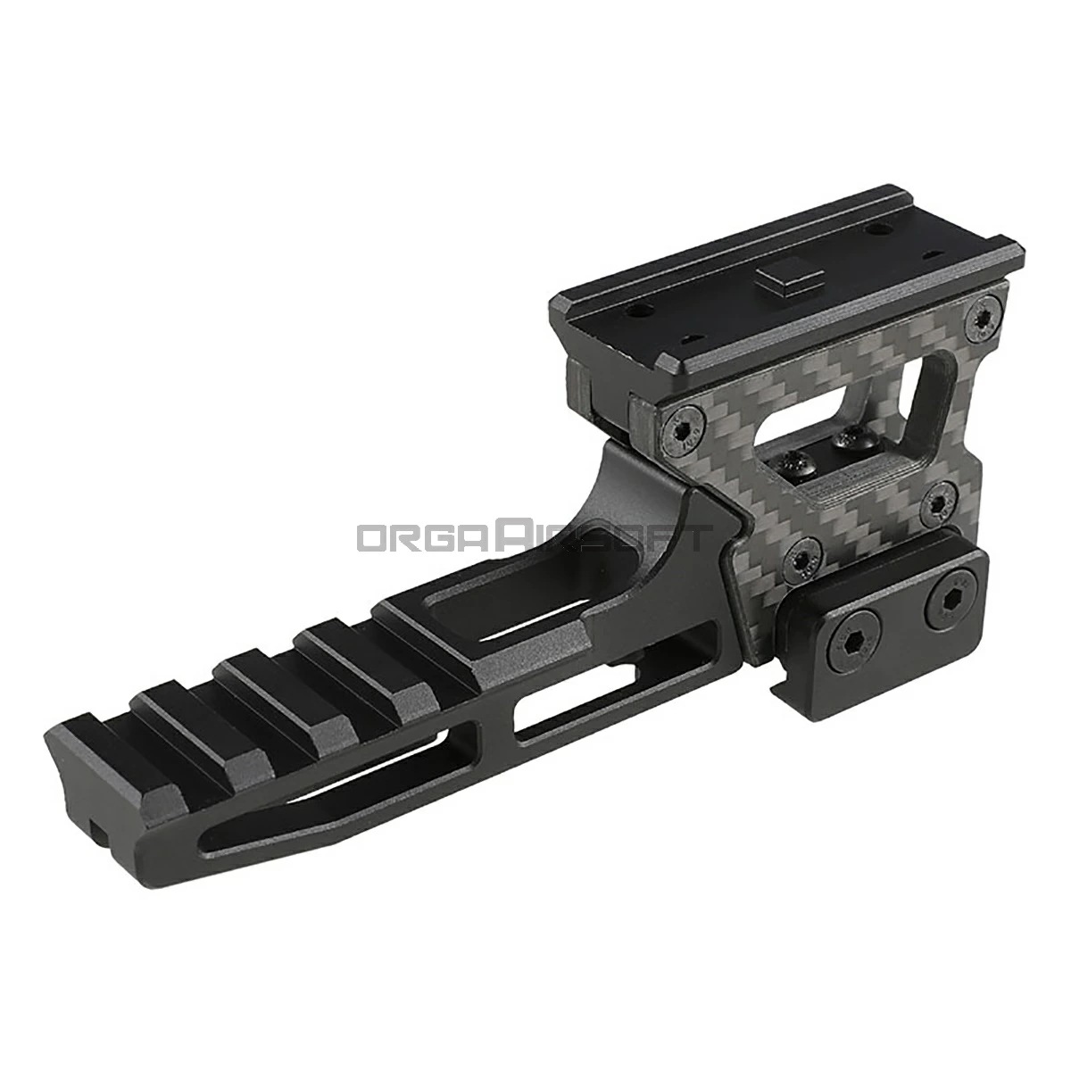 2.26inch モジュラーオプティクスマウント&レーザーデバイスライザー T1/T2タイプ RMRタイプ ドットサイト用 エアガン