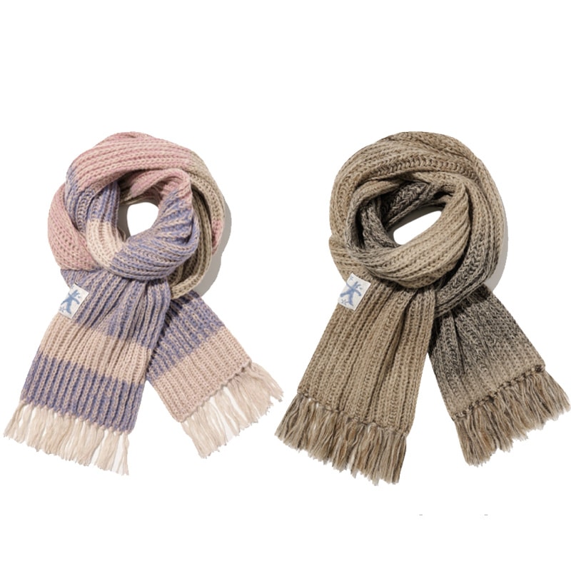 MACARON KNIT MUFFLER_2色