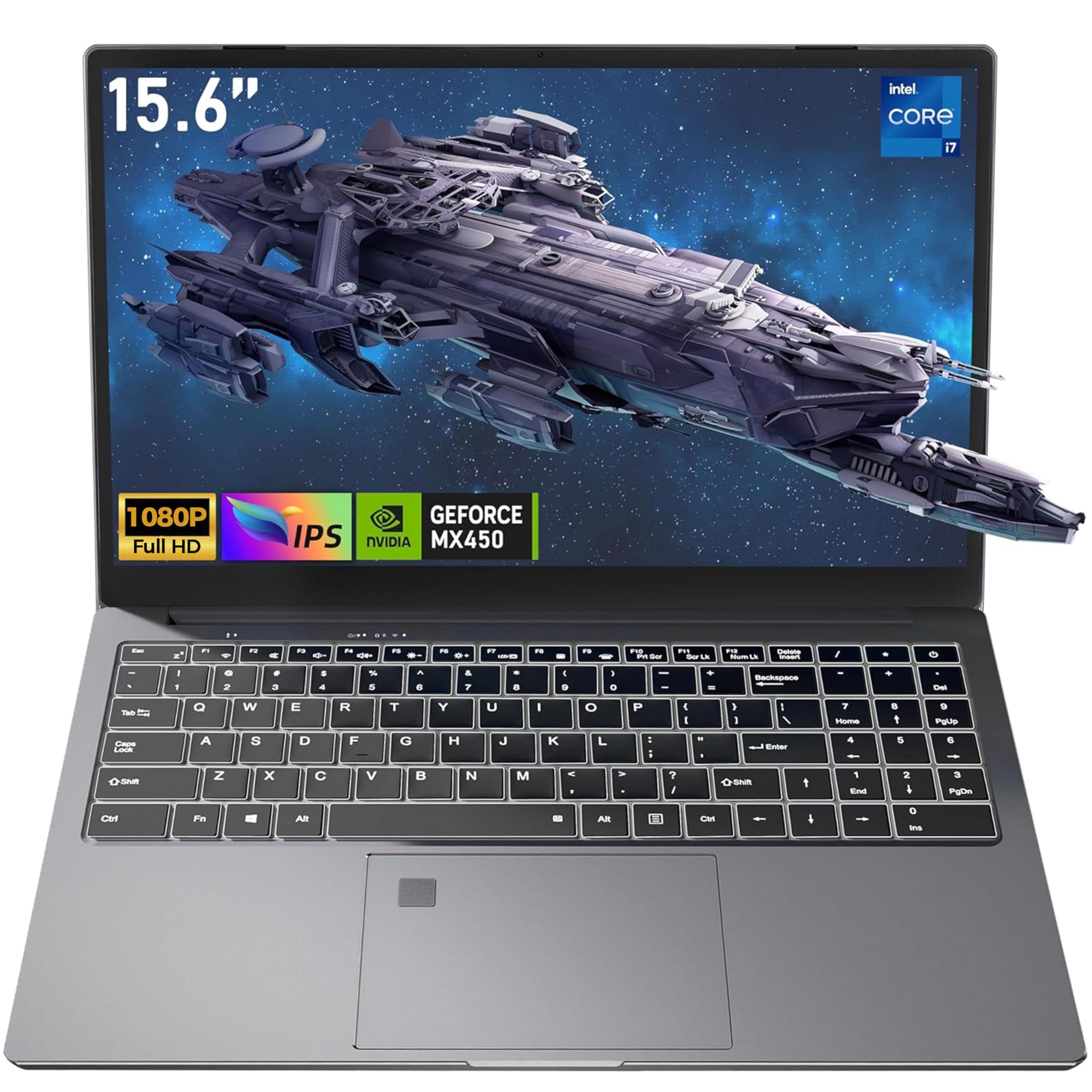 TOPGRO N1 ノートパソコン Core i7-1195G7/NVIDIA MX450 高性能 軽量 指紋認証 15.6インチ IPS 1920*1080P 32GB DDR4/1TB SSD W 187,499円