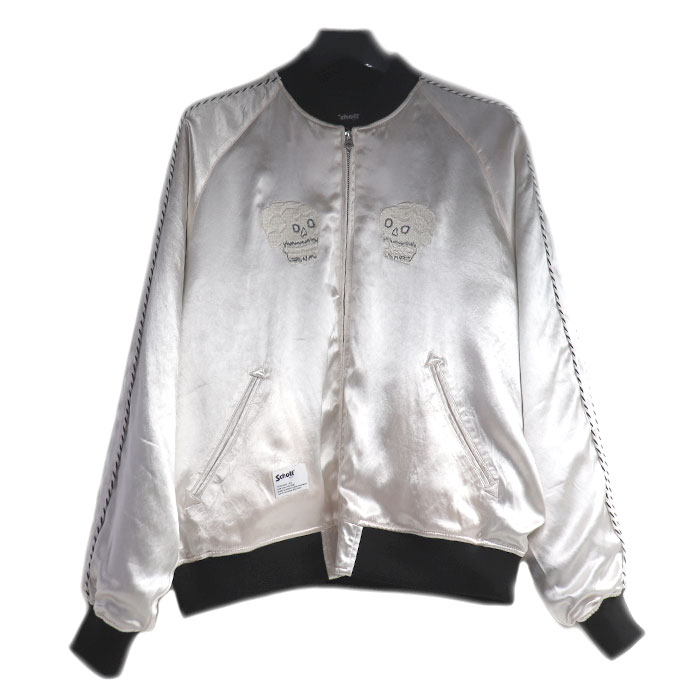 schott ショット 蛇髑髏 スカジャン キナリ 782-5252004 M メンズ 中古