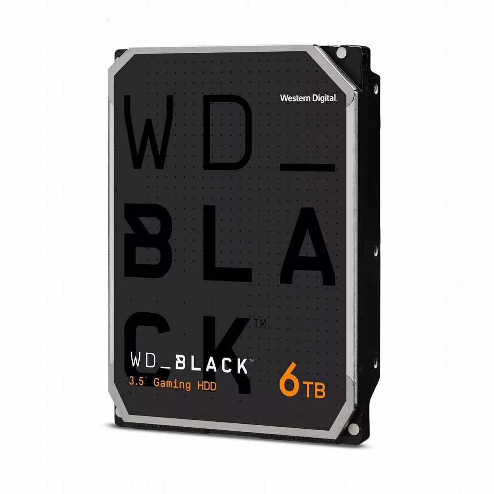 Western Digitalウエスタンデジタル 3.5インチ内蔵ハードディスク WD BLACK 3.5 ゲーミング用 ハードディスクドライブ 6TB WD6004FZBX