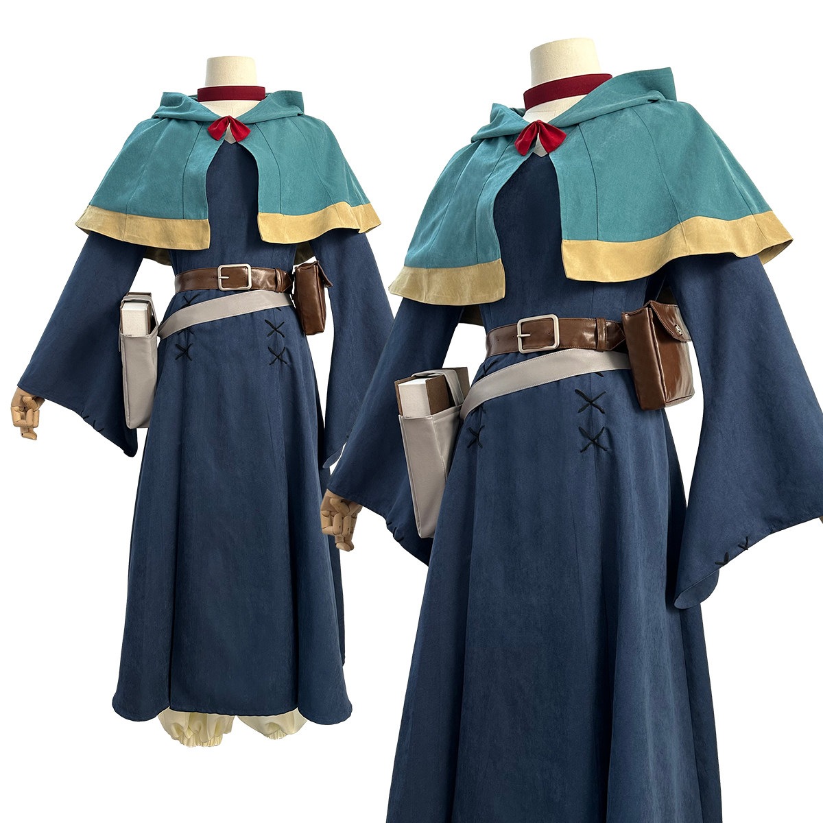 [2026 新作]HOLOUNCOSER ダンジョン飯 マルシル・ドナトー コスプレ 衣装 エルフの魔法使い ローブ カジュアル C服 フルセット 仮装 ハロウィン アニメ