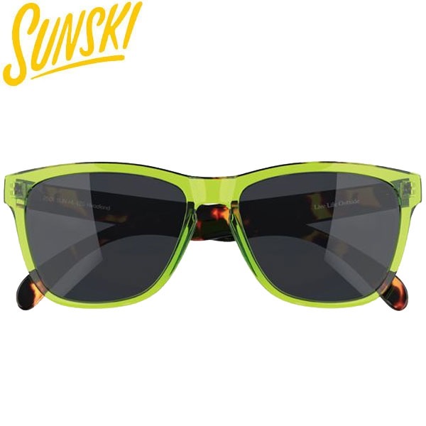 サンスキー SUNSKI ヘッドランド ライムトータスレート サングラス 眼鏡 メガネ ユニセックス SUNHLLTS