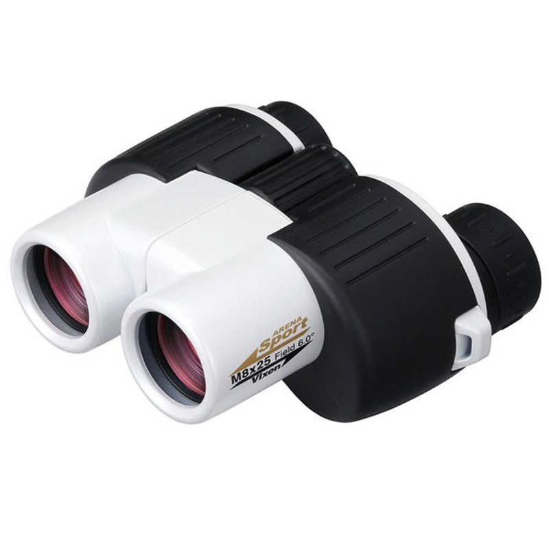 ビクセン　双眼鏡 アリーナスポーツ [8倍] ホワイト　アリーナスポーツ M8x25