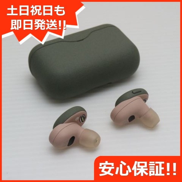 新品同様 WF-H800 h.ear in 3 Truly Wireless アッシュグリーン ワイヤレスイヤホン SONY 164