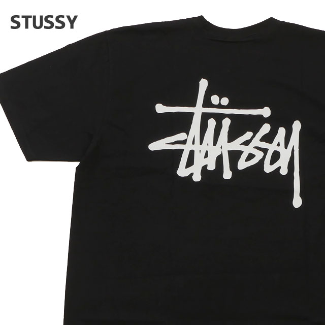 ステューシー STUSSY BASIC STUSSY TEE BLACK 200-009104-051