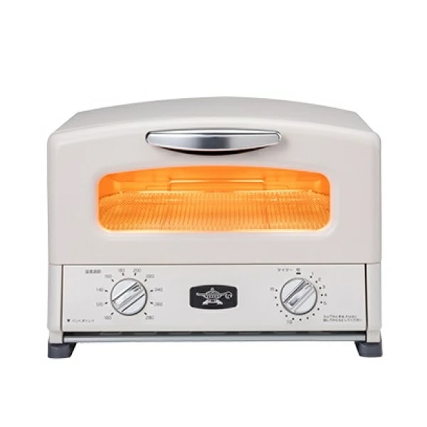 アラジン Aladdin グラファイト グリル & トースター 4枚焼き ホワイト AGT-G13B-W 遠赤 調理器具 おすすめ 調理グッズ キッチングッズ 料理 お洒落 スタイリッシュ