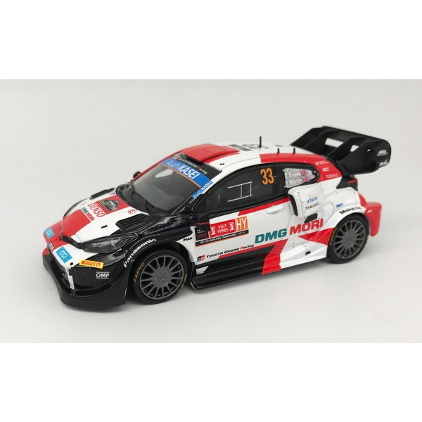 イクソモデル トヨタ GR ヤリス RALLY1 2022年イープルラリー #33 E.Evans/S.Martin RAM873