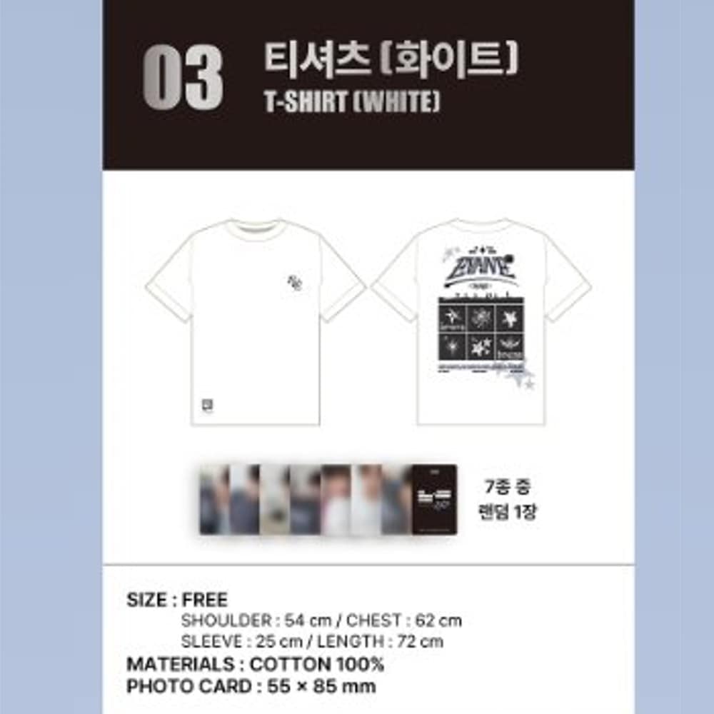 [公式] EVNNE [AS SEVEN NEWLY RUSUBG STARS] MD : T-SHIRT 5,543円