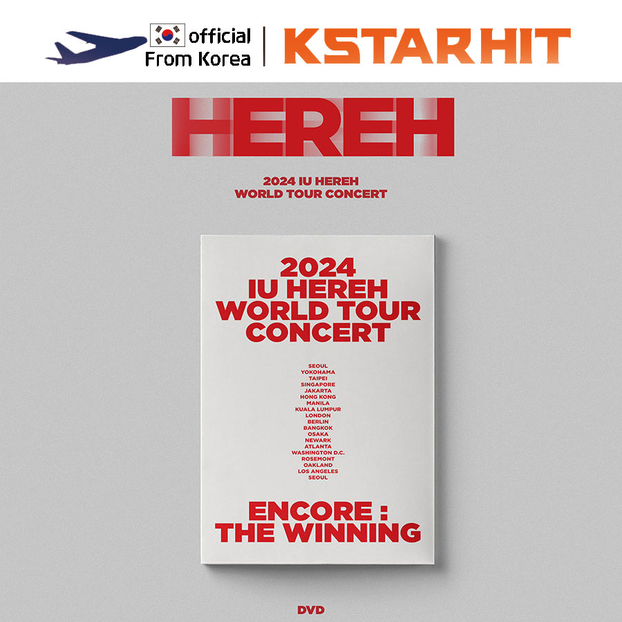 (DVD) IU - 2024 IU [HEREH] WORLD TOUR CONCERT