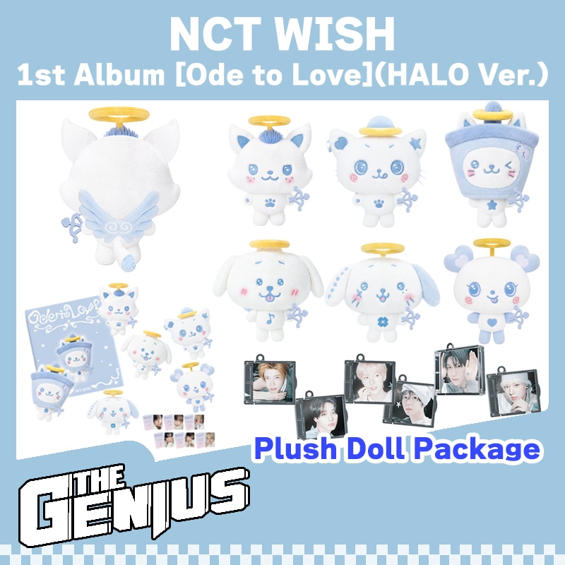 [HALO Ver.] NCT WISH The 1st Album [Ode to Love] (Plush Doll Package)