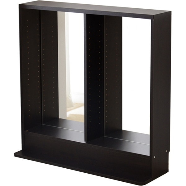 ホームテイスト CLR-900M コレクションラック【-Luke-ルーク】専用ミラー2枚セット(ロータイプ用/深型浅型共通) メーカー直送