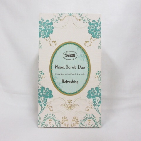新品 SABON サボン ヘッドスクラブ リフレッシング ( スクラブ入り頭皮洗浄料 ) 90g×2 ( 0115-y1 )