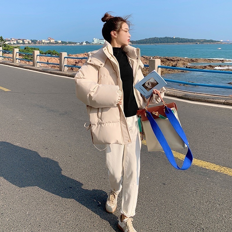 アウターダウンジャケットコートカジュアル ドローストリング ムートンファッション 冬アウター 汎用性が高い 新作 ダウンジャケット 冬 レディース コート 厚手 2024 ニッチデザイン 6,147円