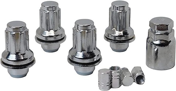 トヨタ純正ホイール専用/マークX/トヨタ/ブルロックタスキー＋ナットSET/20個/平面座/M12X1.5/21mm/メッキ