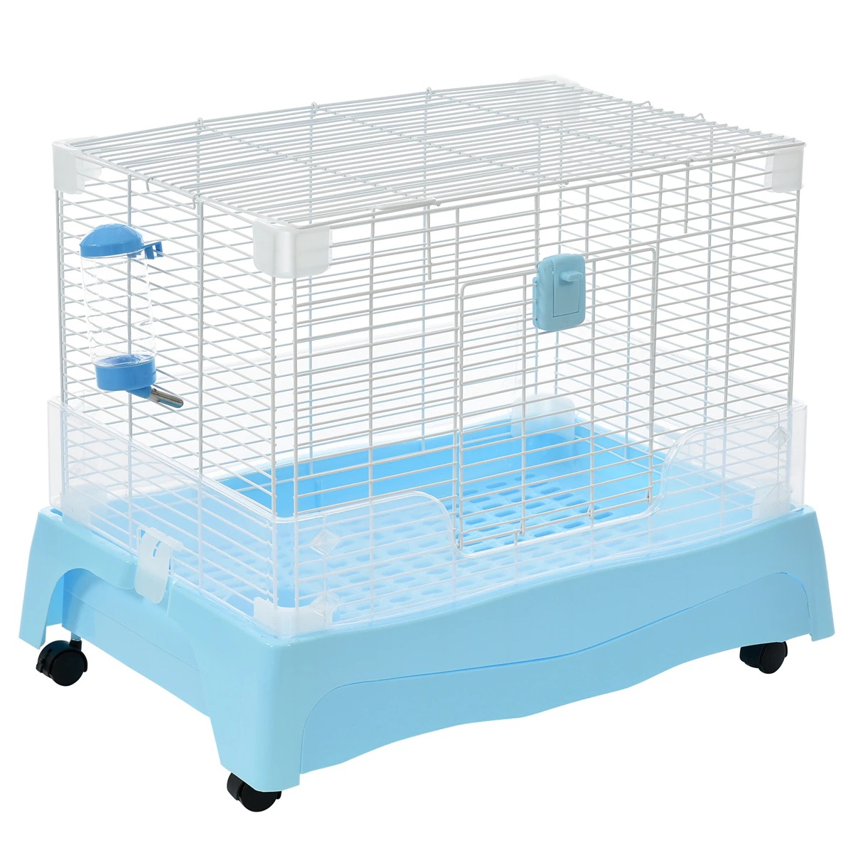 Qoo10] 犬猫 Blue ウサギ ケージ 小型 ペ : ペット