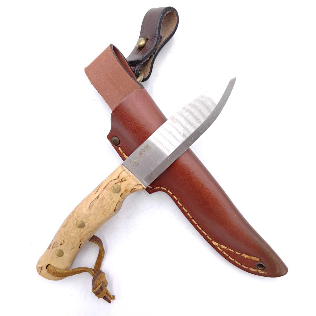 【中古】Casstrom Forest カストロム No10 フォレスト ブッシュクラフトナイフ ケース付き アウトドアナイフ