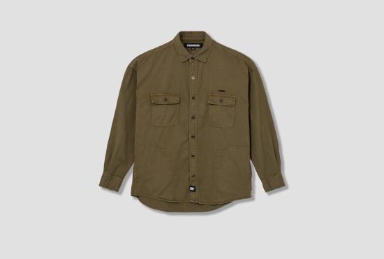 NEIGHBORHOOD Men Shirts 252AQNH SHM02 OD