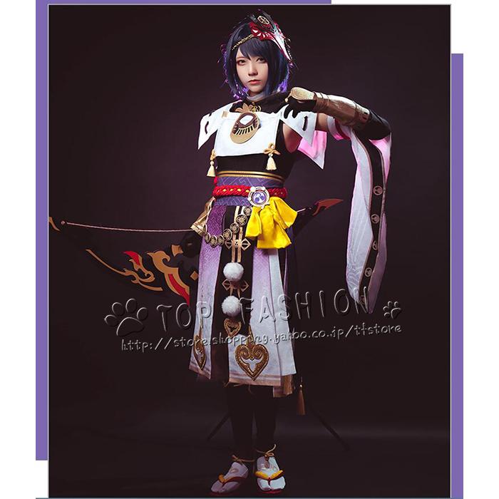 原神project（げんしん）Genshin Impact 九条サラ 九条裟羅(くじょうさら) コスプレ 仮装 変装 Cosplay 舞台服 演出服 クリスマス コスプレ衣装