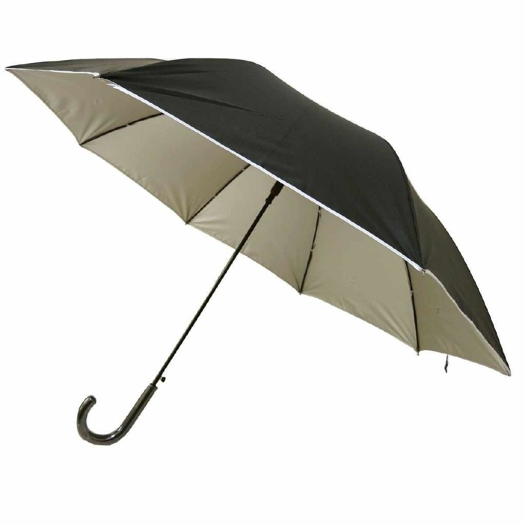 ６０cm 晴雨兼用ジャンプ傘 （黒） [まとめ買い60本セット] ＃672