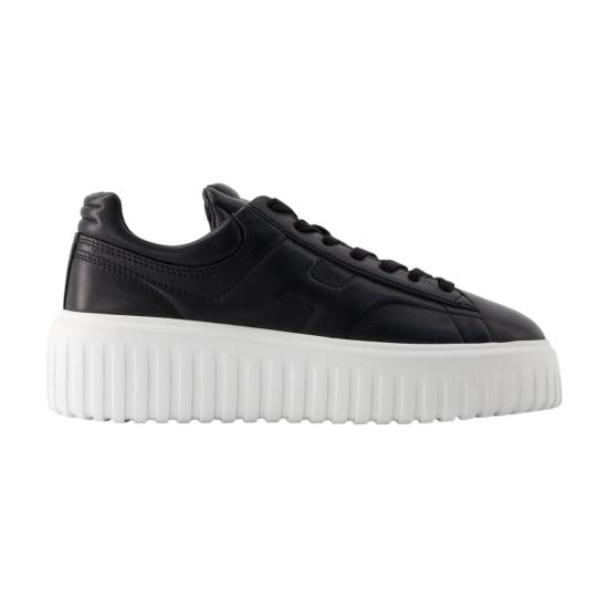 HOGAN Women Sneakers HXW6450FC60LE9 B999 black