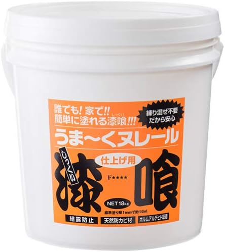日本プラスター(Plaster) うま~くヌレール 18kg 白色 12UN21 (シロイロ)