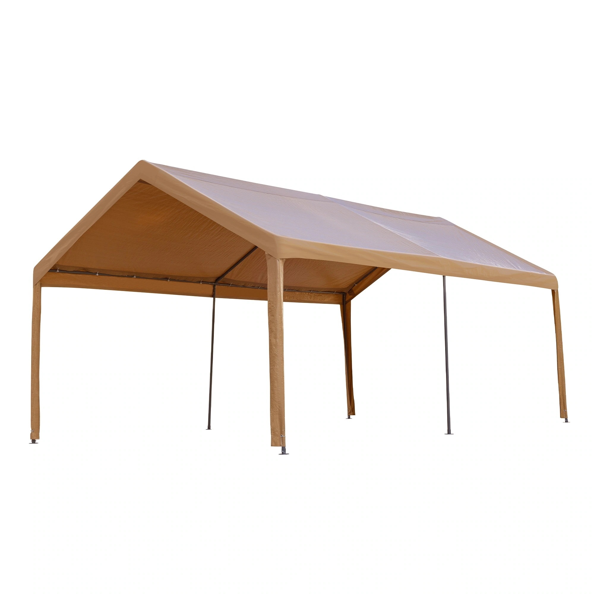 【25】【UPF50+UVカット&防雨】テント 車庫テント ガレージテント 車庫 お祭り 倉庫 奥3.6m×幅6m×高さ2.9m ガレージテント カーポート 軽自動車用 大型 車 駐車 スチール製 頑