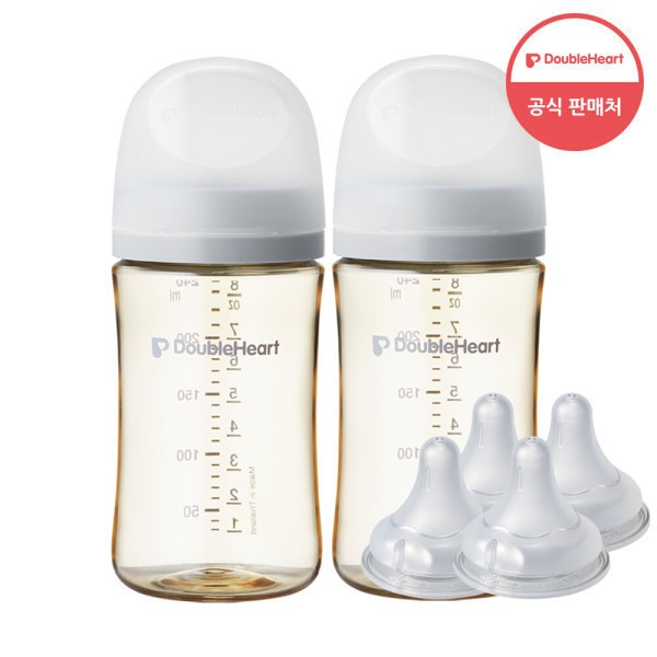 第3世代 240ml モーメント ツインパック(哺乳瓶2個/おしゃぶり)+おしゃぶり4個