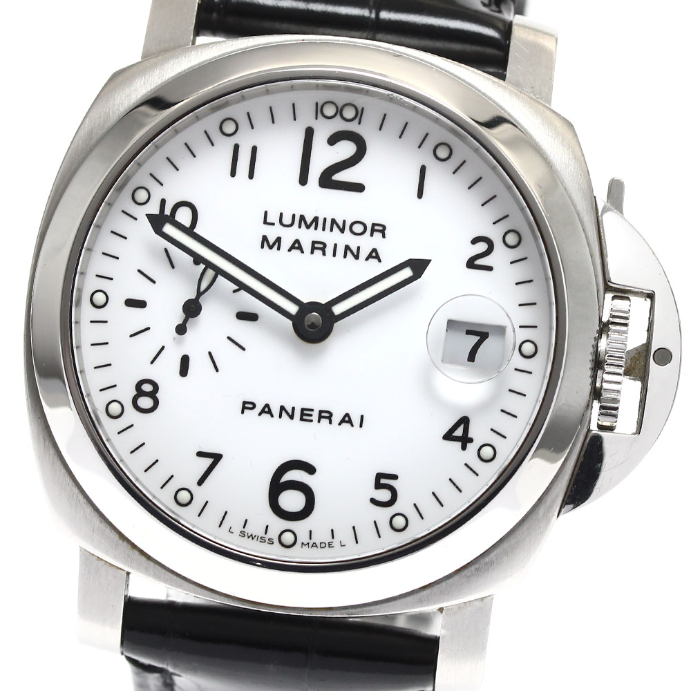 パネライ PANERAI PAM00049 ルミノール マリーナ スモールセコンド 自動巻き メンズ 良品 _890379【中古】 248,805円