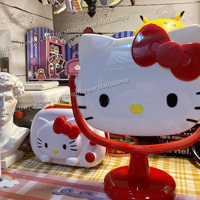 Qoo10] ハローキティミラー 鏡 ミラー ハローキ : 家具・インテリア