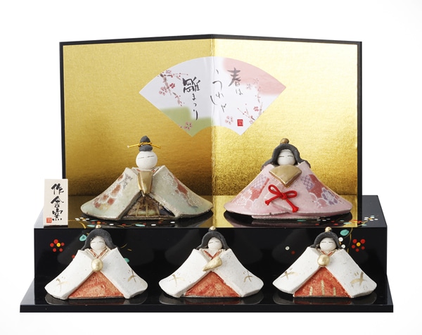 ひな祭りを飾る 縁起の良い雛人形春舞　雛飾り