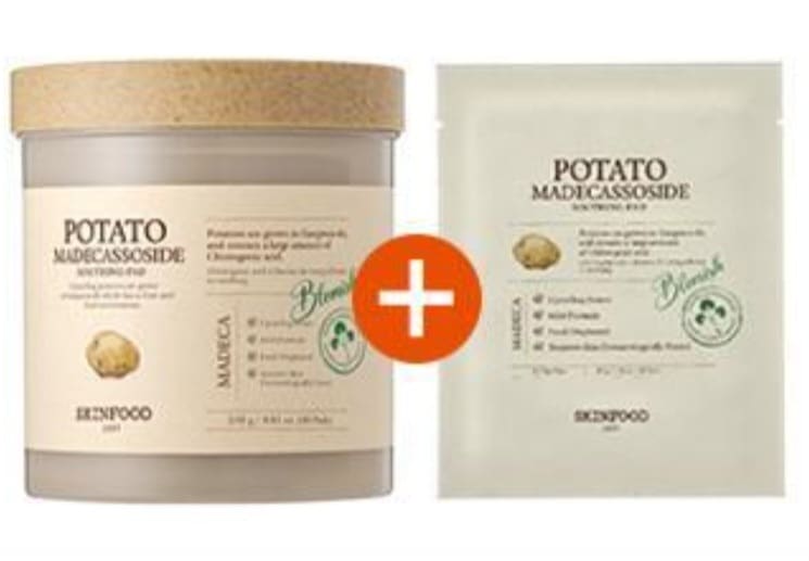 ポテト マデカソサイド スージングパッド企画（60枚+10枚贈呈）