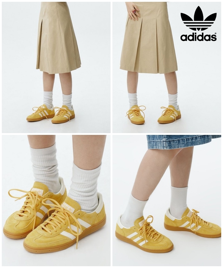 [ADIDAS] アディダス ハンドボール スペツィアル プリラブドイエロー クリームホワイト フットウェアホワイト / Handball Spezial Mustard