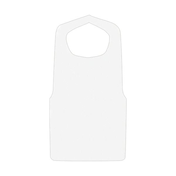 不織布エプロン 白 1セット(900枚:30枚x30パック)