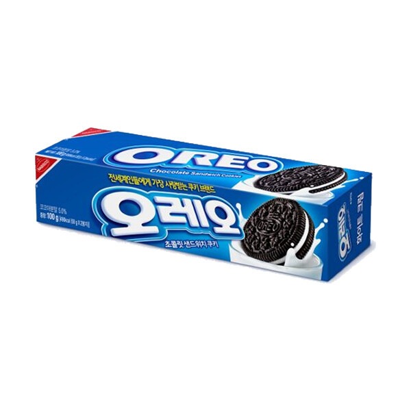 オレオ ホワイトクリーム 100g x 24個（1箱） 4,609円