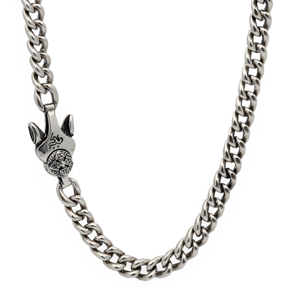 925 六字真言 喜平チェーンネックレス [ns169-45cm]