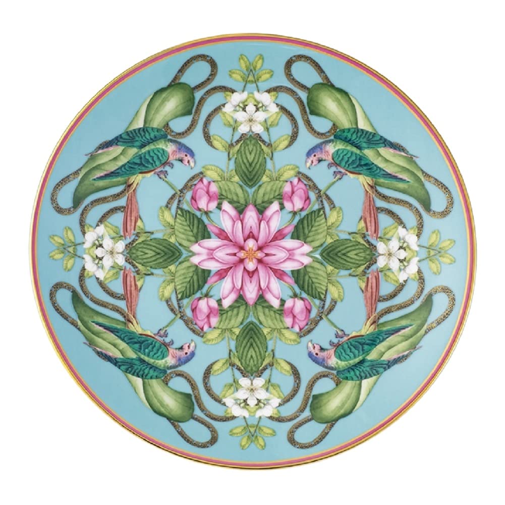 ウェッジウッド(Wedgwood)【正規輸入品】 ウェッジウッド ワンダーラスト メナジェリィ プレート 皿 20cm 結婚祝い プレゼント 1057261 水色