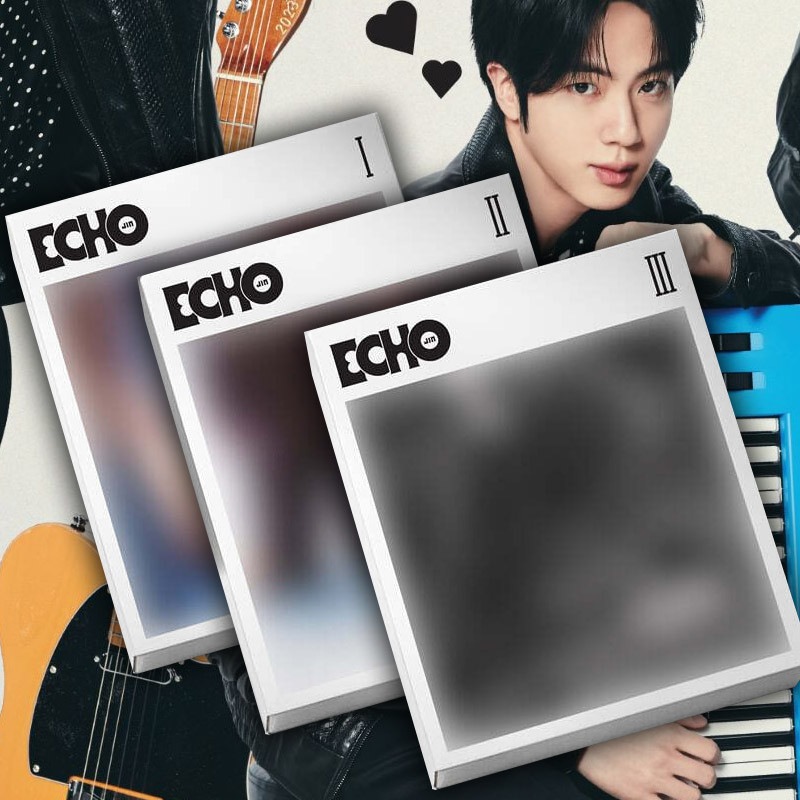 ジンアルバムエコECHOフォトブック3種Dont Say You Love Me防弾btsソンググッド