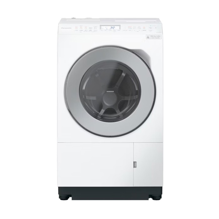 【配送＆設置無料】ななめドラム洗濯乾燥機 トリプル自動投入 左開き NA-LX125DL-W マットホワイト 洗濯12kg 乾燥6kg