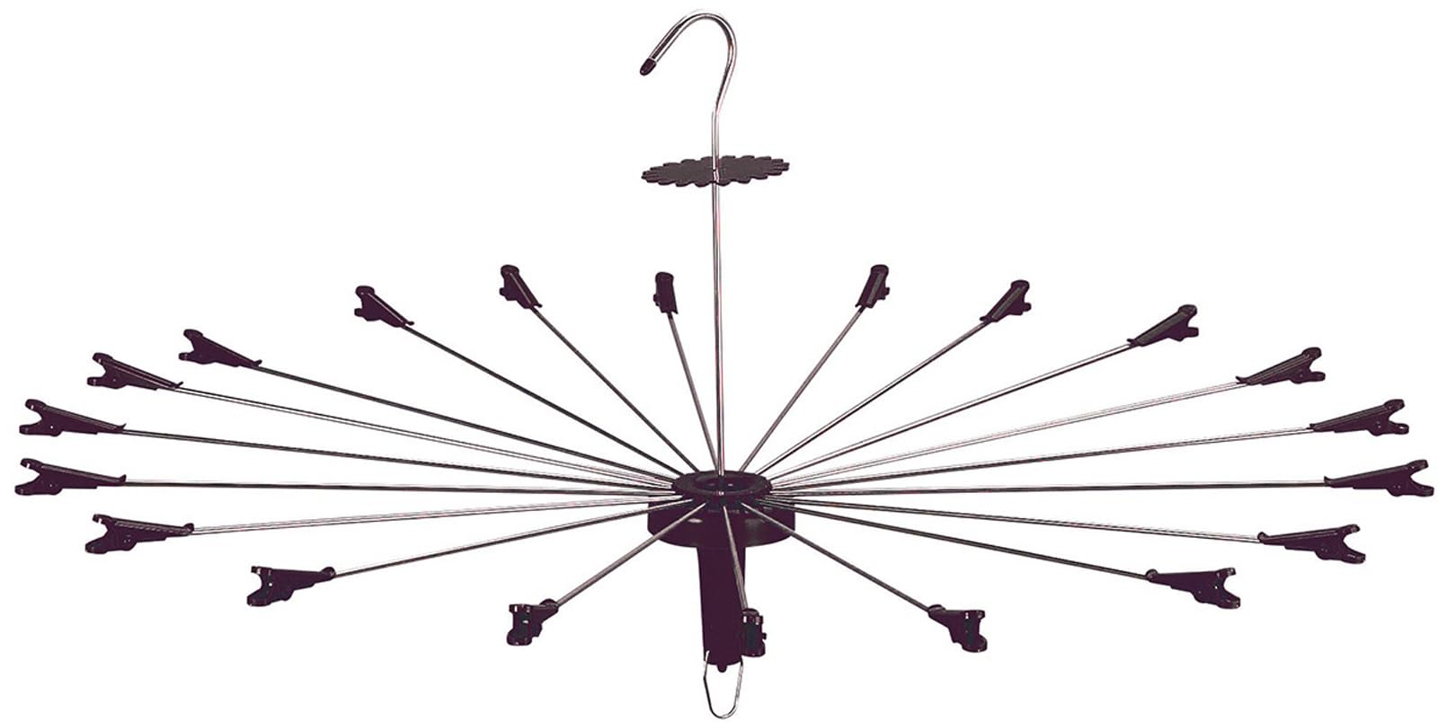 下村企販 20枚のタオルが干せる パラソルハンガー 44817