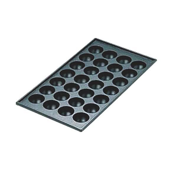 カンダ AKSたこ焼鉄板 28穴 φ40x深23mm